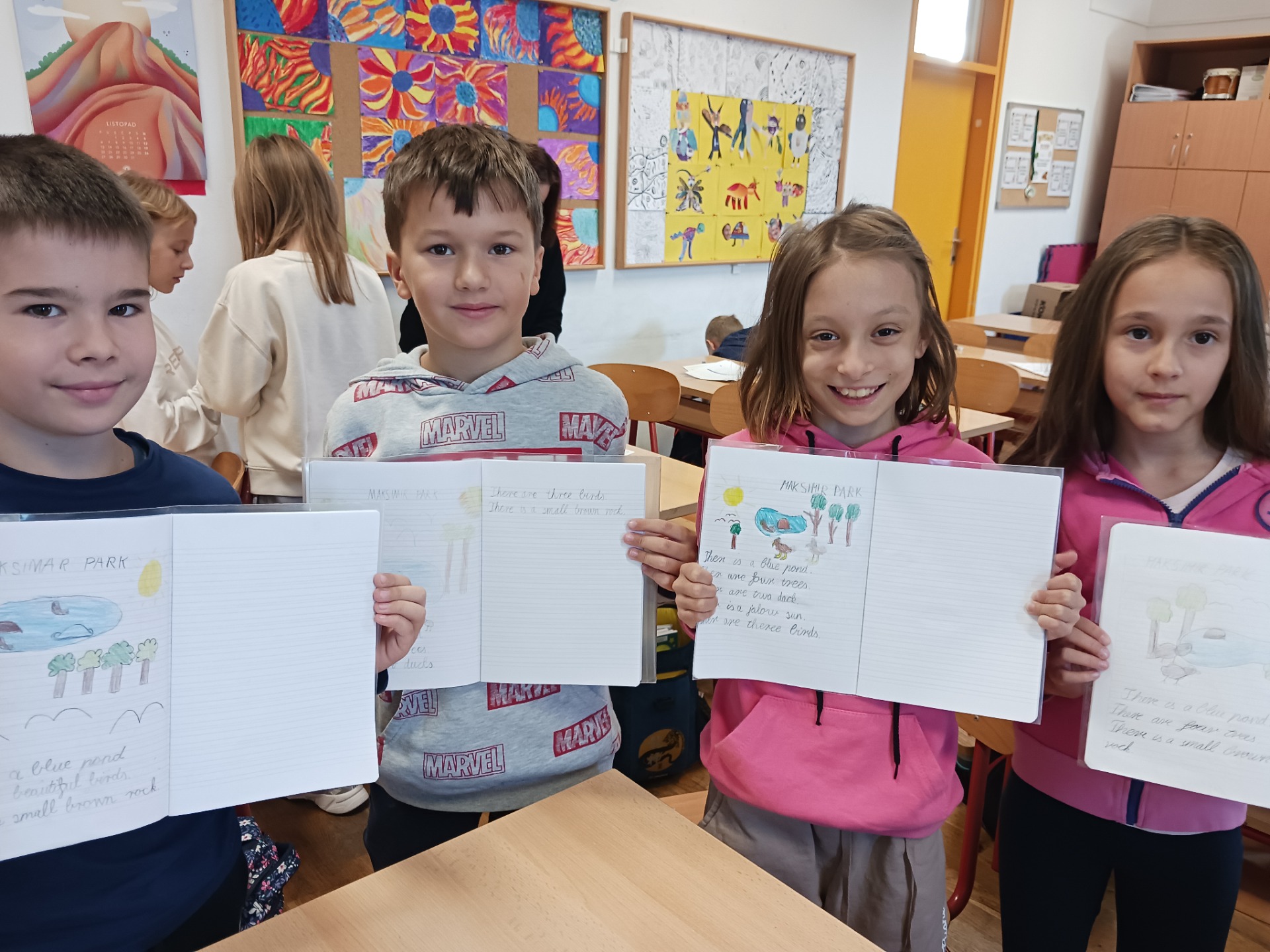 Crtamo i pišemo na engleskom j. o parku Maksimir